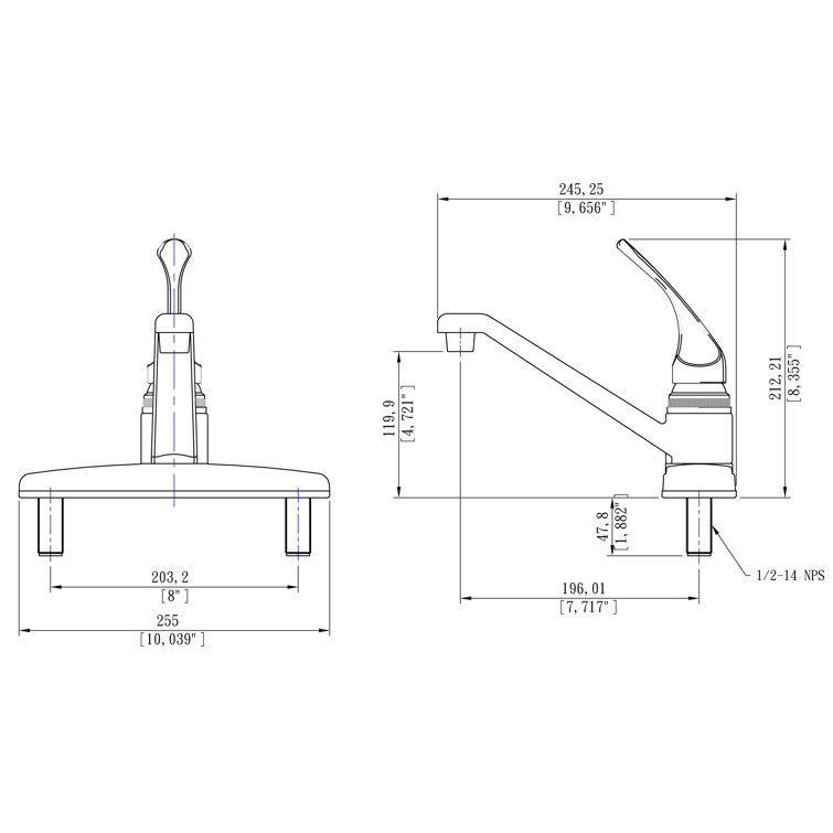 LagunaBrass Laguna Brass Kitchen Faucet Wayfair Canada